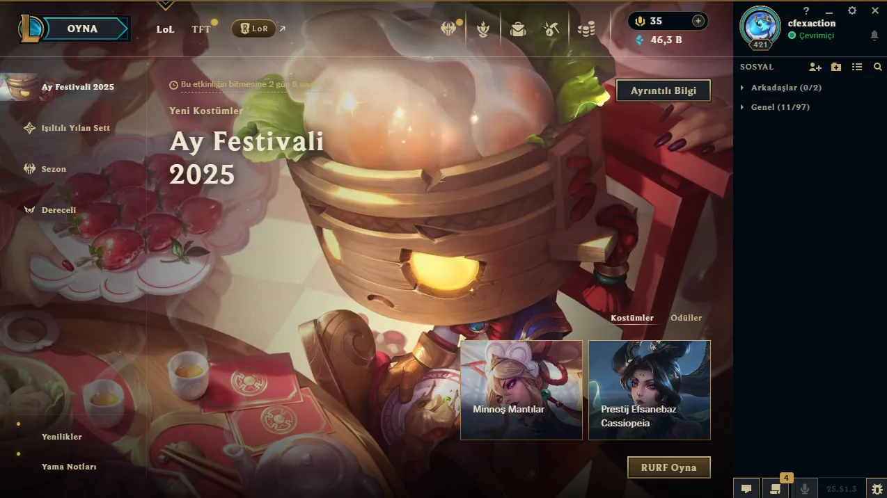 lol rp yükleme adım 1