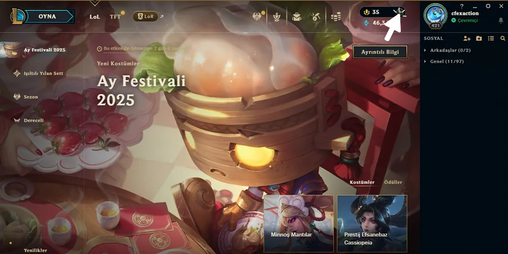 lol rp yükleme adım 2