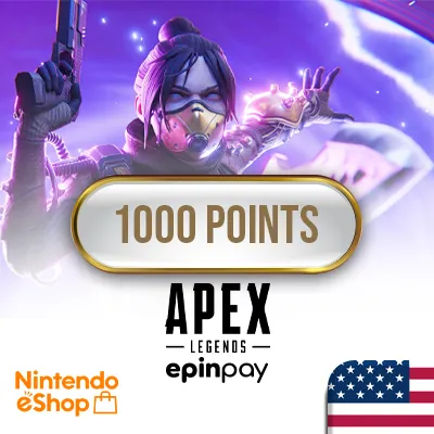 Apex Legends 1000 Apex Coins Nintendo Switch eShop Key NA