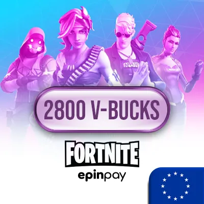 Fortnite 2800 V-Bucks (PC) - Epic Games EUROPE | Epinpay