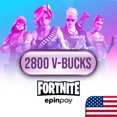 Fortnite 2800 V-Bucks (PC) - Epic Games (USA) | Epinpay