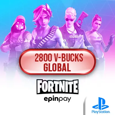 Fortnite 2800 V-Bucks (PS4, PS5 - Global) | Epinpay