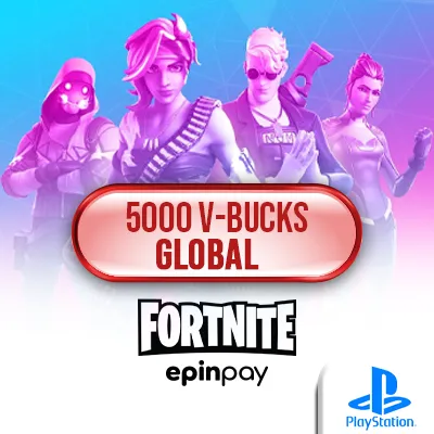 Fortnite 5000 V-Bucks (PS4, PS5 - Global) | Epinpay