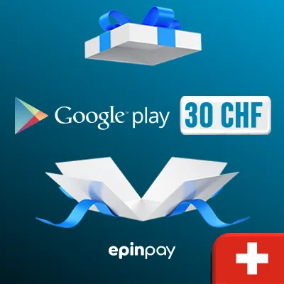 Google Play Gift Card 30 CHF (Switzerland) - Epinpay