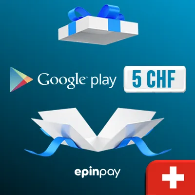 Google Play Gift Card 5 CHF (Switzerland) - Epinpay