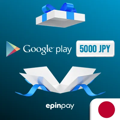 Google Play Gift Card 5000 JPY PROMO (Japan) - Epinpay