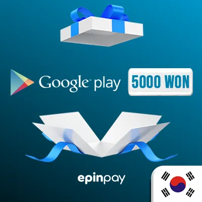 Google Play Gift Card 5000 WON (Korea) - Epinpay