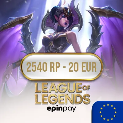 League of Legends 2540 RP - 20 EUR EU WEST | Epinpay