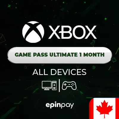 Xbox Game Pass Ultimate 1 Month (Turkey VPN) CA – Epinpay