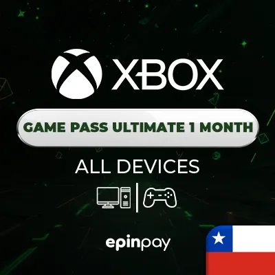 Xbox Game Pass Ultimate 1 Month (Turkey VPN) - Chile