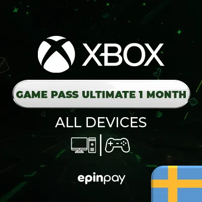 Xbox Game Pass Ultimate 1 Month (Turkey VPN) - Sweden