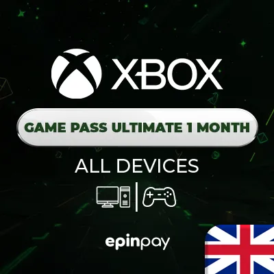 Xbox Game Pass Ultimate 1 Month (Turkey VPN) UK | Epinpay