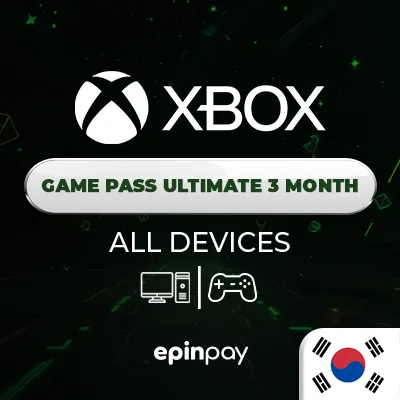 Xbox Game Pass Ultimate 3 Month (Turkey VPN) KR | Epinpay
