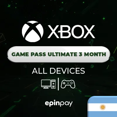 Xbox Game Pass Ultimate 3 Month (Turkey VPN) - Argentina