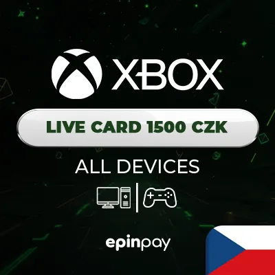 Xbox Live Card Czech Republic - 1500 CZK | Epinpay
