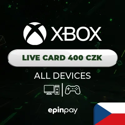 Xbox Live Card Czech Republic - 400 CZK | Epinpay
