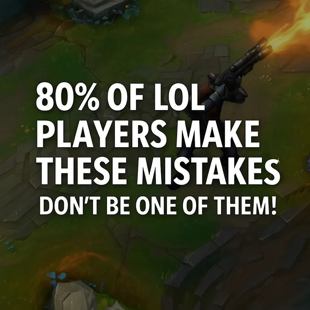80% of LoL Players Make These Mistakes – Avoid Them Now