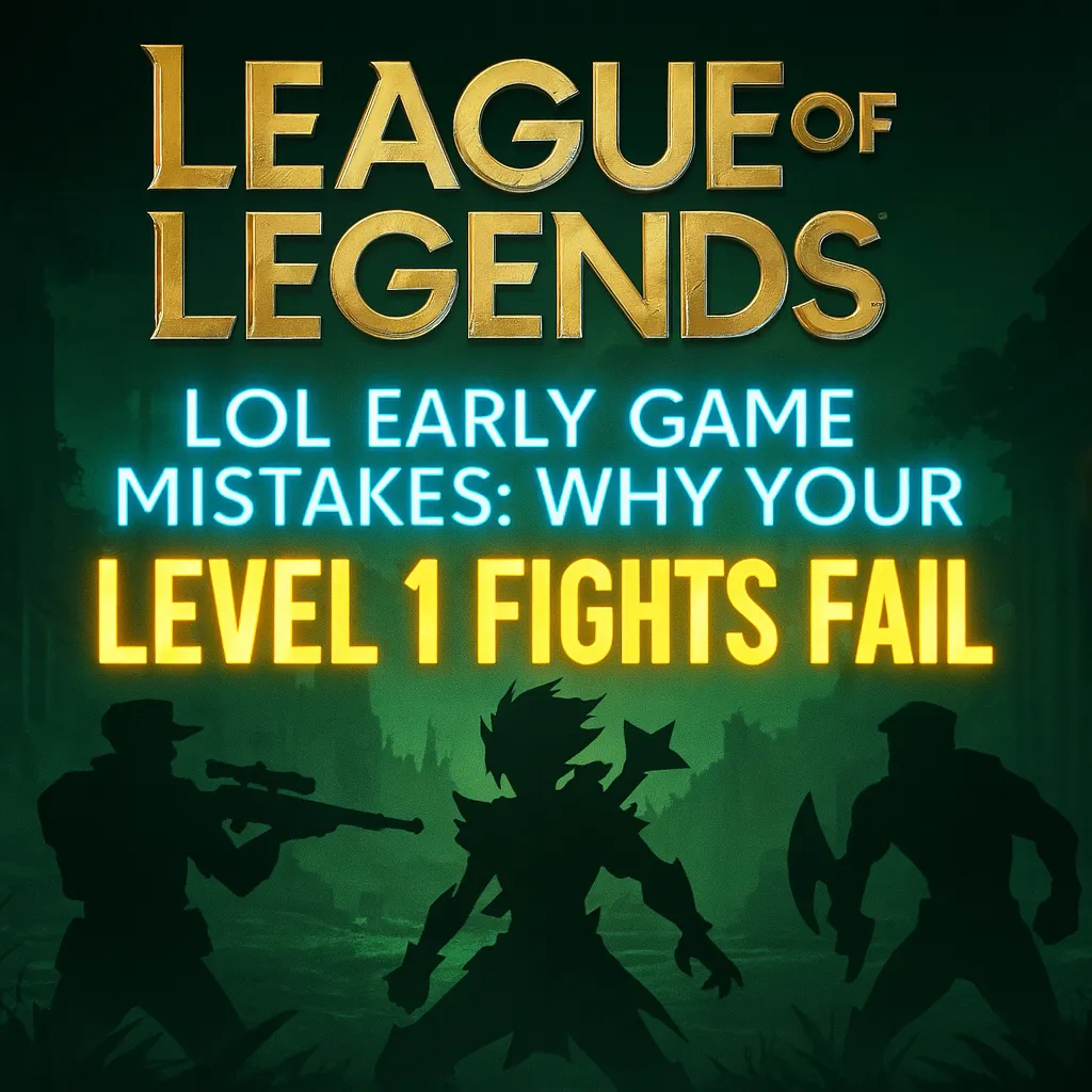 LoL Early Game Mistakes: Why Level 1 Fights Fail | epinpay