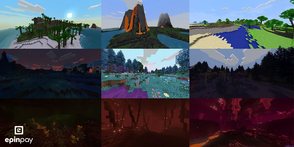 Top 20 Minecraft Biomes of 2025