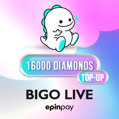 Bigo Live 16000 Elmas Satın Al - Anında Yükleme | Epinpay