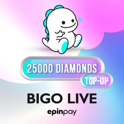 Bigo Live 25000 Elmas Satın Al - Anında Yükleme | Epinpay