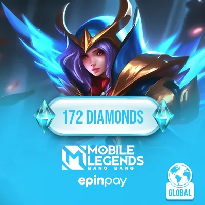 Mobile Legends 172 Diamonds Global satın alma görseli