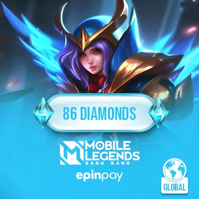 Mobile Legends 86 Diamonds Global satın alma görseli