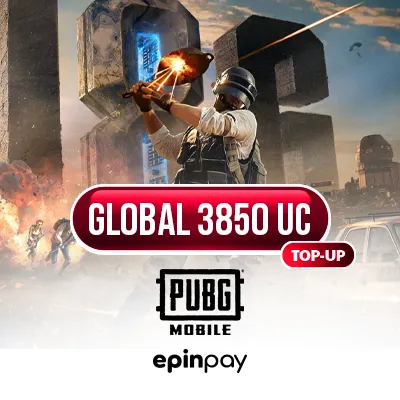 PUBG Mobile 3850 UC GLOBAL Top-Up Anında Teslimat | Epinpay