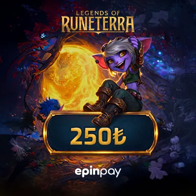 Legends of Runeterra 250 TRY Riot Cash | Epinpay