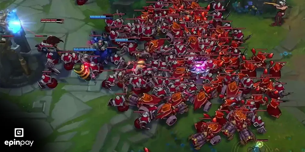 LoL Freeze edilen Minyonlar