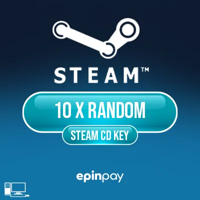 10x Random PC Steam Key – Epinpay ile Güvenli Alışveriş