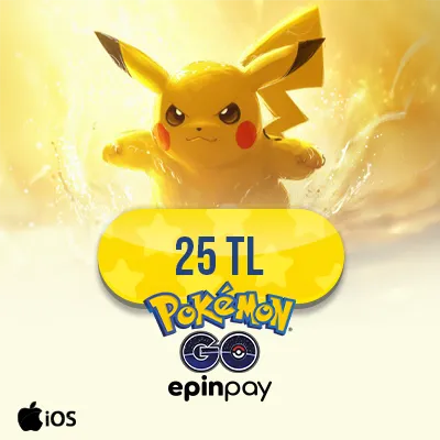 25 TL Pokemon Go Apple iOS | Epinpay