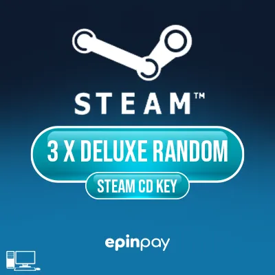 3x Deluxe Random PC Steam Key – Epinpay ile Hızlı Teslim