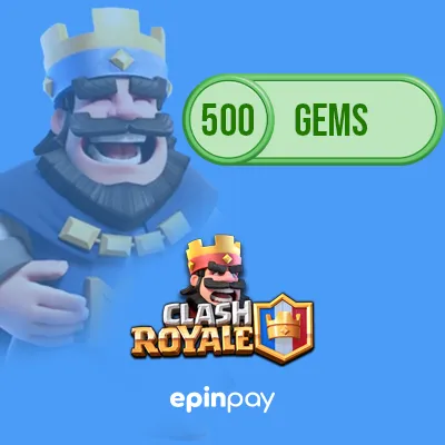 Clash Royale 500 Yeşil Taş | Epinpay