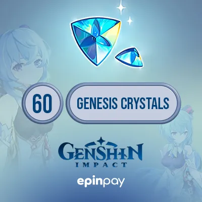 Genshin Impact 60 Genesis Crystals