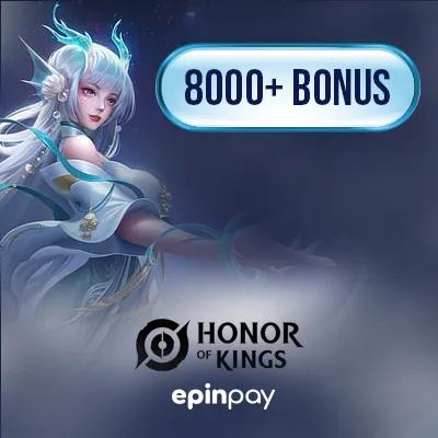 Honor of Kings 8000 + Bonus