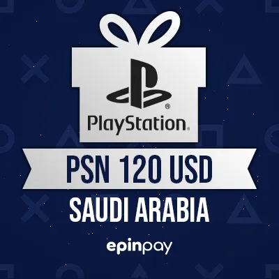 PlayStation Network Card PSN 120 USD KSA - Epinpay