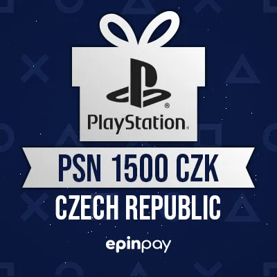 PlayStation Network Card PSN 1500 CZK (CZ) | Epinpay