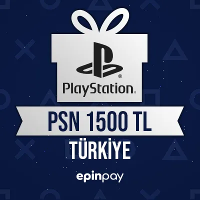 PlayStation Network Card PSN 1500 TL | Epinpay