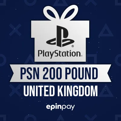 PlayStation Network Card PSN 200 POUND - UK | Epinpay