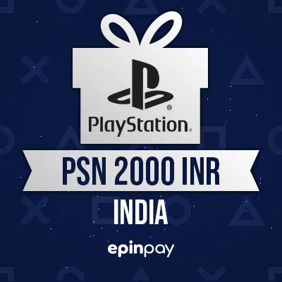 PlayStation Network Card PSN 2000 INR - India | Epinpay