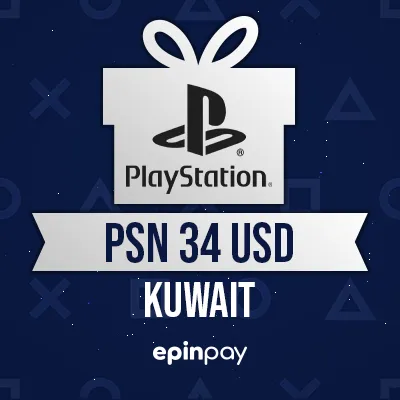 PlayStation Network Card PSN 34 USD KW | Epinpay