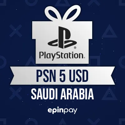 PlayStation Network Card PSN 5 USD KSA - Epinpay