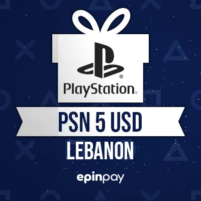 PlayStation Network Card PSN 5 USD LEBANON | Epinpay