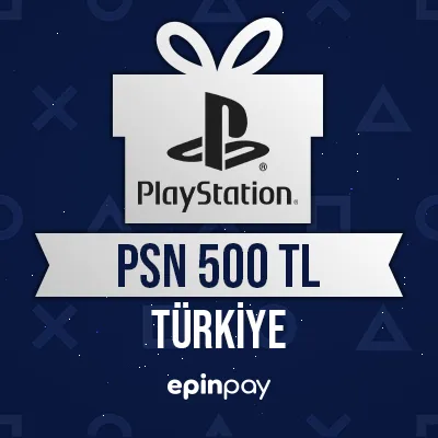 PlayStation Network Card PSN 500 TL | Epinpay