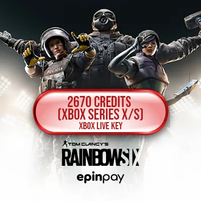 Rainbow Six Siege 2670 Credits Xbox Series X/S Key - GLOBAL