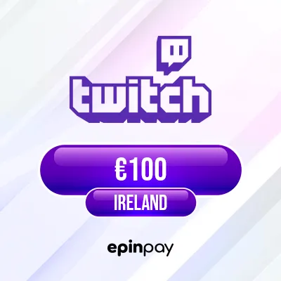 Twitch €100 Gift Card IE – Epinpay ile Güvenli Alışveriş