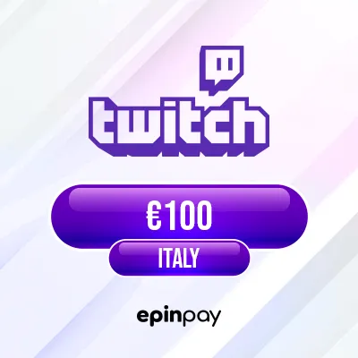 Twitch €100 Gift Card IT – Epinpay ile Hızlı Teslim