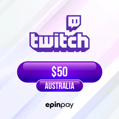 Twitch A$50 Gift Card AU – Epinpay ile Güvenli Alışveriş