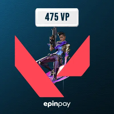 Valorant Gift Card 475 VP Riot Points Global